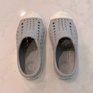 Native Shoes - Jefferson, Grey & White, Toddler Size 9